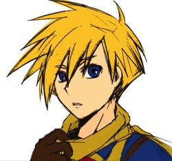  blonde_hair blue_eyes character_request golden_sun konpei lowres male male_focus robin_(golden_sun) solo 