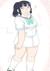  black_hair fat female itou_yukino real_drive 