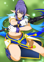  blue_footwear boots female fura gloves judith_(tales) pointy_ears solo tales_of_(series) tales_of_vesperia white_gloves 