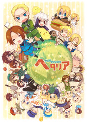  4girls 6+boys =_= ^_^ ahoge alien america_(hetalia) ancient_greek_clothes angel austria_(hetalia) axe axis_powers_hetalia balloon belarus_(hetalia) beret bird blindfold blue_eyes blush boots brown_eyes brown_hair burger canada_(hetalia) canine chibi chick chiton closed_eyes coat commentary_request cuba_(hetalia) denmark_(hetalia) dress eating egypt_(hetalia) estonia_(hetalia) feline finland_(hetalia) fish flag flower food france_(hetalia) frying_pan germany_(hetalia) glasses gloves greco-roman_clothes greece_(hetalia) green_eyes grey_hair grin hair_ribbon halo hana-tamago hat holding holding_food holding_pizza hungary_(hetalia) iceland_(hetalia) instrument kumajirou_(hetalia) latvia_(hetalia) liechtenstein_(hetalia) lithuania_(hetalia) long_hair military military_uniform mouth_hold multiple_boys multiple_girls northern_italy_(hetalia) norway_(hetalia) nude o_o one_eye_closed painttool_sai_(medium) penguin piano pizza poland_(hetalia) prussia_(hetalia) rapier red_eyes ribbon rose russia_(hetalia) scarf sealand_(hetalia) seychelles_(hetalia) short_hair smile southern_italy_(hetalia) spain_(hetalia) sunflower sweden_(hetalia) switzerland_(hetalia) sword thumbs_up tomato tony_(hetalia) turkey_(hetalia) twintails ukraine_(hetalia) uniform united_kingdom_(hetalia) verus wand weapon white_hair wings winter_clothes 