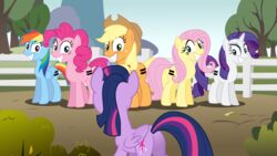  16:9 2015 alicorn alpha_channel applejack_(mlp) blue_body blue_feathers blue_fur earth_pony equid equine feathered_wings feathers female feral fluttershy_(mlp) friendship_is_magic fur group hair hasbro hi_res horn horse mammal multicolored_hair my_little_pony mythological_creature mythological_equine mythology pegasus pinkie_pie_(mlp) pony purple_body purple_fur purple_hair rainbow_dash_(mlp) rarity_(mlp) theshadowstone twilight_sparkle_(mlp) two_tone_hair unicorn widescreen wings 