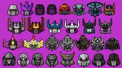  absurdres art_likes_robots beast_machines beast_wars beast_wars:_transformers decepticon english_commentary frown galvatron gigatron head_only highres mecha megatron megatron_(beast_wars) megatron_(idw) megatron_(prime) multiple_persona no_humans open_mouth optimal_megatron pixel_art purple_background red_eyes robot the_transformers_(idw) transformers transformers:_age_of_extinction transformers:_dark_of_the_moon transformers:_fall_of_cybertron transformers:_generation_1 transformers:_revenge_of_the_fallen transformers:_the_last_knight transformers:_war_for_cybertron transformers_(live_action) transformers_animated transformers_armada transformers_car_robots transformers_cybertron transformers_energon transformers_prime transformers_unicron_trilogy 