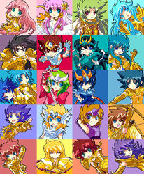  6+boys andromeda_shun aquarius_camus aries_muu aries_shion armor athena_(saint_seiya) bad_source cancer_death_mask capricorn_shura cygnus_hyouga dragon_shiryuu everyone female gemini_kanon gemini_saga gold_armor gold_saint kido_saori leo_aiolia libra_douko multiple_boys pegasus_seiya phoenix_ikki photoshop_(medium) pisces_aphrodite sagittarius_aioros saint_seiya scorpio_milo taurus_aldebaran unicorn_jabu virgo_shaka zaionic zodiac 