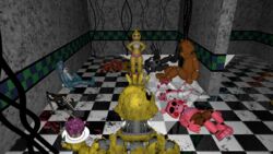  3d_(artwork) avian bird chicken digital_media_(artwork) female fight_or_flight five_nights_at_freddy&#039;s five_nights_at_freddy&#039;s_2 five_nights_at_freddy&#039;s_4 foxy_(fnaf) freddy_(fnaf) freddy_fazbear&#039;s_pizzeria_simulator funtime_foxy_(fnaf) galliform gallus_(genus) group hi_res killing male marionette_(fnaf) nightmare_chica_(fnaf) phasianid pigpatch_(fnaf) scottgames sister_location source_filmmaker_(artwork) toy_bonnie_(fnaf) toy_chica_(fnaf) twisted_wolf_(fnaf) ultimate_custom_night yandere yuuki_momofox_(artist) 