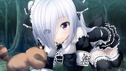  gleam_garden_no_shoujo goth-loli shirayuki_(gleam_garden_no_shoujo) tagme white_hair 