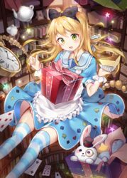  alice alice_in_wonderland dress sigi thighhighs 