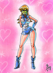  alexis_rhodes asuka_tenjoin blonde_hair she_mask the_mask yu-gi-oh! 