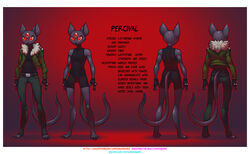  anthro demon domestic_cat felid feline felis hi_res james_howard male mammal percival_(james_howard) solo text url 