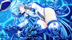  16:9 applique_(company) asami_asami azurite blue_eyes blue_hair female female game_cg long_hair re:birth_colony 