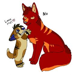  2011 aj_(ajbob) aliasing ambiguous_gender black_body black_fur black_text blue_(sebdoggo) blue_eyes blue_inner_ear blue_nose brown_body brown_fur canid canine canis digital_drawing_(artwork) digital_media_(artwork) digitigrade domestic_dog duo english_text feral flat_colors fox frown fur grey_nose handwritten_text head_tuft heart_symbol herding_dog hybrid inner_ear_fluff looking_at_another low_res male_(lore) mammal microsoft_paint_(artwork) mixed_breed on_hind_legs orange_body orange_fur pastoral_dog paws red_body red_fur rejection sebdoggo short_legs short_tail simple_background sitting size_difference smile snout tail tan_body tan_fur teeth text tuft welsh_corgi white_background wolf yellow_inner_ear_fluff yellow_sclera 