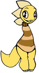  alpha_channel anthro armless clothed clothing monster_kid reptile scalie simple_background solo spirale tail transparent_background undertale undertale_(series) 