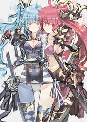  armor bikini_armor sword tagme tefec 