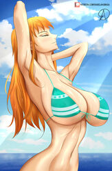  almualim female female_only nami nami_(one_piece) one_piece post-timeskip 