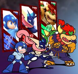  bowser cosplay gen_6_pokemon gouki gouki_(cosplay) greninja leomodesto mario_(series) marvel_vs._capcom marvel_vs._capcom_2 md5_mismatch parody pokemon pokemon_(creature) pokemon_(game) pokemon_xy rockman rockman_(character) rockman_(classic) strider_hiryuu strider_hiryuu_(cosplay) super_mario_bros. super_smash_bros. 