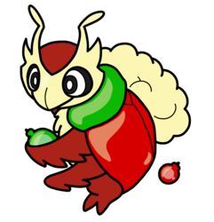  2017 2_toes alternate_species ambiguous_gender antennae_(anatomy) anthro arthropod beetle biped black_eyes black_markings bugdex christmas christmas_bauble christmas_beetle christmas_decorations christmas_ornament delibird digital_drawing_(artwork) digital_media_(artwork) exoskeleton eye_markings fakemon feet full-length_portrait fur generation_2_pokemon green_body green_exoskeleton holding_object holidays insects looking_away markings multi_arm multi_limb multicolored_body multicolored_exoskeleton nintendo nude pokemon pokemon_(species) portrait red_body red_exoskeleton ricky_hoffman sack scarabaeid side_view simple_background snout solo standing tan_antennae tan_body tan_fur toes toony two_tone_body two_tone_exoskeleton white_background 