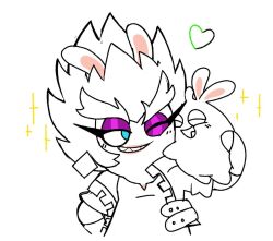  2023 ambiguous_gender anthro arms_bent belt blue_eyes blush blush_lines boots closed_eyes clothed clothed_anthro clothed_female clothing colored crossover digital_drawing_(artwork) digital_media_(artwork) duo edge_(mario_plus_rabbids) english_description exosphere eyebrows eyelashes featureless_limbs female flying footwear fur hair handwear happy heart_symbol hug hugging_another jacket lagomorph larger_anthro larger_female light lighting long_ears love mammal mario_bros mario_plus_rabbids_sparks_of_hope mittens nintendo noseless one_eye_closed open_belt open_clothing open_jacket open_mouth open_smile open_topwear purple_eyelids rabbid raving_rabbids rayman_(series) sharp_teeth shirt shoes short_hair short_legs simple_background size_difference smaller_ambiguous smile spark_(mario_plus_rabbids) sparkles spiky_hair standing tan_body tan_inner_ear tan_skin teeth thick_eyebrows topwear torn_clothing torn_shirt torn_topwear ubisoft vampkettleartz white_background white_belt white_body white_boots white_clothing white_eyebrows white_footwear white_fur white_hair white_handwear white_jacket white_mittens white_shirt white_topwear 