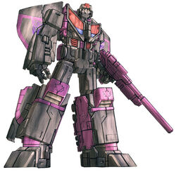  astrotrain beam_rifle commentary damaged decepticon deviantartblitz-wing dirty energy_cannon energy_gun english_commentary insignia looking_at_viewer mecha original photoshop_(medium) redesign robot roundel science_fiction simple_background solo the_transformers_(idw) transformers weapon 