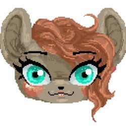  1:1 animated big_ears blowing_kiss digital_media_(artwork) female green_eyes hair jocelyn_(transmousky) lips looking_at_viewer loop mammal murid murine one_eye_closed pixel_(artwork) pixel_animation red_hair rodent short_playtime simple_animation solo tirquaz wink winking_at_viewer wood_mouse 