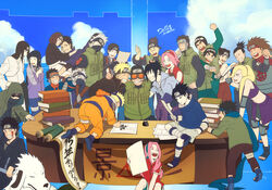  aburame_shino akamaru_(naruto) akimichi_chouji group hatake_kakashi hyuuga_hinata hyuuga_neji ino_yamanaka inuzuka_kiba kishimoto_masashi_(character) might_guy nara_shikamaru naruto naruto_shippuden nohara_rin oba-min rock_lee sai sakura_haruno sarutobi_asuma sarutobi_konohamaru tenten uchiha_obito uchiha_sasuke umino_iruka uzumaki_naruto 