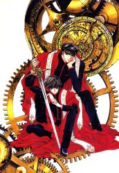  clamp male monou_fuuma shirou_kamui x 