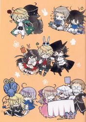  alice_(pandora_hearts) echo emily_(pandora_hearts) gilbert_nightray jack_vessalius oz_vessalius pandora_hearts scanning_artifacts screening shalon_rainsworth vincent_nightray xerxes_break 