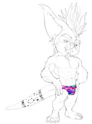  2020 3_toes 4_fingers anthro arm_tuft barefoot biceps big_ears big_muscles big_nose big_pecs bitter_(bristol) blue_clothing blue_speedo blue_swimwear braided_mane braided_pseudo_hair bristol chin_tuft chua claws closed_smile clothed clothed_anthro clothed_male clothing deltoids digital_drawing_(artwork) digital_media_(artwork) dwarfism ear_tuft elbow_tuft eyebrows facial_hair facial_tuft fan_character feet fingers fluffy_ears front_view full-length_portrait goatee green_clothing green_speedo green_swimwear half-closed_eyes hands_on_hips hi_res humanoid_hands long_pseudo_hair looking_at_viewer male mammal mane manly mohawk mouth_closed mouth_scar multicolored_speedo muscular muscular_anthro muscular_male narrowed_eyes nose_scar orange_clothing orange_speedo orange_swimwear pecs pink_clothing pink_speedo pink_swimwear plantigrade portrait pseudo_hair purple_clothing purple_speedo purple_swimwear quads serratus short short_anthro short_male simple_background smile smiling_at_viewer solo speedo spot_color standing swimwear tail_tattoo tattoo thick_eyebrows toes topless topless_anthro topless_male tuft white_background white_clothing white_speedo white_swimwear wildstar yellow_clothing yellow_speedo yellow_swimwear 