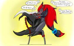  anthro blush darkrai dialogue duo english_text female generation_4_pokemon generation_5_pokemon khblacky97 legendary_pokemon male nintendo pokemon pokemon_(species) surprise text zoroark 