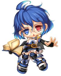  blue_hair chibi grand_chase mari tagme 