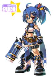  blue_hair grand_chase gun mari tagme 