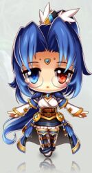  blue_hair chibi grand_chase la_geas mari tagme 