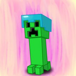  1:1 armor creeper_(minecraft) dazko headgear helmet microsoft minecraft mojang not_furry solo xbox_game_studios 