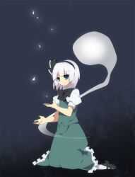  bad_id bad_pixiv_id black_hairband blue_eyes female hairband konpaku_youmu konpaku_youmu_(ghost) photoshop_(medium) solo soranagi touhou white_hair 