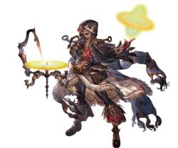  1boy bag belt blue_eyes boots braid brown_hair dark-skinned_male dark_skin full_body gloves granblue_fantasy hood hoodie j.j_(granblue_fantasy) long_hair magic_circle male_focus minaba_hideo official_art solo sunglasses transparent_background 