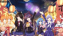  date_a_live itsuka_kotori izayoi_miku seifuku tokisaki_kurumi yamai_kaguya yamai_yuzuru yatogami_tooka yoshino_(date_a_live) 