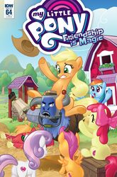  2017 accessory apple_bloom_(mlp) applejack_(mlp) barn barrel big_macintosh_(mlp) blonde_hair bow_(feature) bow_accessory bow_ribbon brush bucket cheering closed_eyes clothing cloud container cover cover_art cover_page crate cutie_mark cutie_mark_crusaders_(mlp) dizzy earth_pony english_text equid equine eyebrows eyelashes feathered_wings feathers female fence feral flower freckles friendship_is_magic frown fur grass green_eyes group hair hair_accessory hair_ribbon hairbow hasbro hat hay headgear headwear heart_symbol hi_res horn horse idw_publishing lying male mammal mechanical_bull mountain multicolored_hair my_little_pony my_little_pony_(idw) mythological_creature mythological_equine mythology open_mouth open_smile outside pegasus pencils_(artist) plant plow_yoke pony purple_eyes purple_hair rainbow_dash_(mlp) rainbow_hair red_hair ribbons riding scootaloo_(mlp) sitting sky smile sun sweetie_belle_(mlp) teeth text tongue tree two_tone_hair unicorn well wings young young_female young_feral 