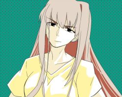  aozaki_aoko black_eyes commentary_request female hair_intakes long_hair melty_blood rakuko red_hair solo tsukihime 