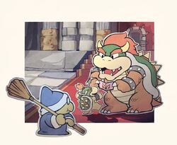  2020 anthro bowser bowser_jr. clothing detailed_background eyewear glasses group hat headgear headwear inside kamek koopa magikoopa male mario_bros nintendo paper_mario rfufvas3phbxkxa robe scalie 