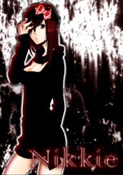  black_eyes cute edit hat kimi red_hair vocaloid 