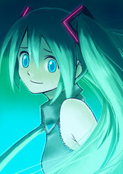  blue_eyes female female furuu green_hair hatsune_miku solo vocaloid 