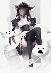  animal_ears maid megane tagme xiongshouji 