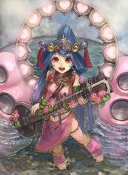  guitar lord_of_vermilion mizore_akihiro tagme wet 