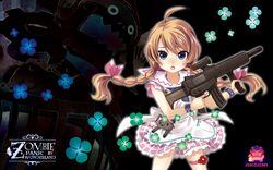  bomi dress garter gun wallpaper zombie_panic_in_wonderland 