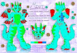  anthro canid canine canis dragon hybrid male mammal mint_the_wagon model_sheet mythological_creature mythological_scalie mythology sabertooth_(disambiguation) scalie solo verrenx_(artist) wolf 