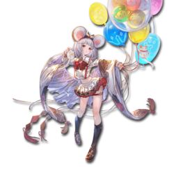  animal_balloon animal_ears balloon breasts brooch crop_top fake_animal_ears female granblue_fantasy grey_hair headband heart heart_brooch holding holding_balloon japanese_clothes jewelry kimono kneehighs loafers long_sleeves minaba_hideo miniskirt mouse_ears official_art red_eyes shoes skirt small_breasts socks solo stuffed_animal stuffed_toy transparent_background vikala_(granblue_fantasy) 