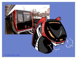  2023 2_horns 81-765/766/767_&quot;moscow&quot;_(train) ambiguous_gender artist_name belly black_belly black_body black_markings blue_background blue_markings border breath digital_drawing_(artwork) digital_media_(artwork) dragon electric_railcar feral headshot_portrait hi_res horn how_to_dragon_your_train hybrid living_machine living_train living_vehicle locomorph logo machine markings meme metallic_body moscow_metro multicolored_body mythological_creature mythological_scalie mythology number orange_eyes orange_text photo portrait protogen_visor public_transportation rail_transit railcar rapid_transit red_horn red_markings reference_image reptile robot russia russian russian_text scalie simple_background solo speechlessyeen subway text train transmashholding unusual_anatomy unusual_horn urban_rail_transit vehicle white_border white_markings white_text 