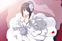  date_a_live dress tokisaki_kurumi uiu wedding_dress 