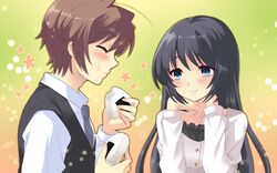  flyable_heart game_cg kimi_no_nagori_wa_shizuka_ni_yurete noizi_ito shirasagi_mayuri unisonshift 