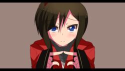  animated animated annaliese_koell blue_eyes blush brown_hair female fingers_together hairband index_fingers_together letterboxed missing_stars myuto_(advent_retribution) solo 