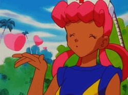  animated nurse nurse_joy pink_hair pokemon tagme 