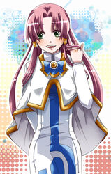  adjusting_hair aged_up alternate_hair_length alternate_hairstyle aria_(manga) aria_company_uniform capelet commentary_request dress female hair_over_shoulder hair_tubes high_collar kagura_(anomalo-anima) long_dress long_hair long_sleeves mizunashi_akari open_mouth pink_hair ponytail sidelocks solo uniform very_long_hair white_capelet white_dress 